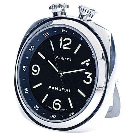 panerai quartz travel alarm clock|Pre.